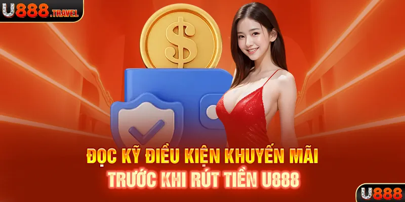 Đọc kỹ điều kiện khuyến mãi trước khi rút tiền U888