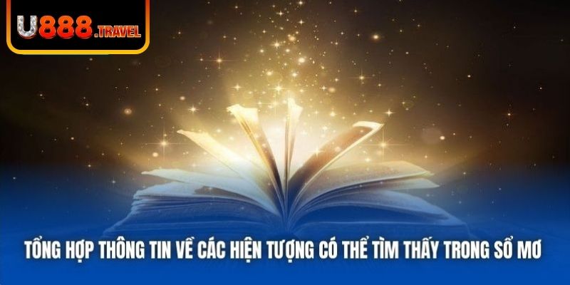 Tổng hợp thông tin về các hiện tượng có thể tìm thấy trong sổ mơ